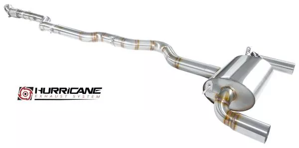 Hurricane Exhaust 3.5" ECE Klappenanlage für BMW M235i F23 Cabrio 326PS